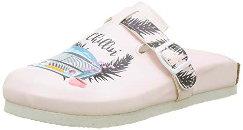 DOGO Comfie, Sandal Mujer, Multicolor, 36 EU