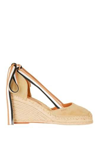 BOSS Madeira_psand_SD, Sandalias con cuña Tipo Alpargatas Mujer